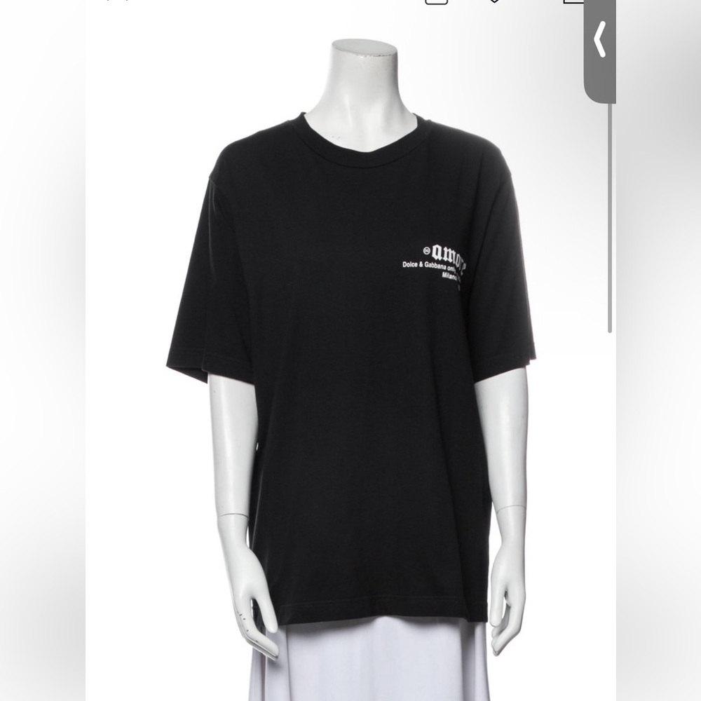 Dolce & Gabbana Black T- Shirt